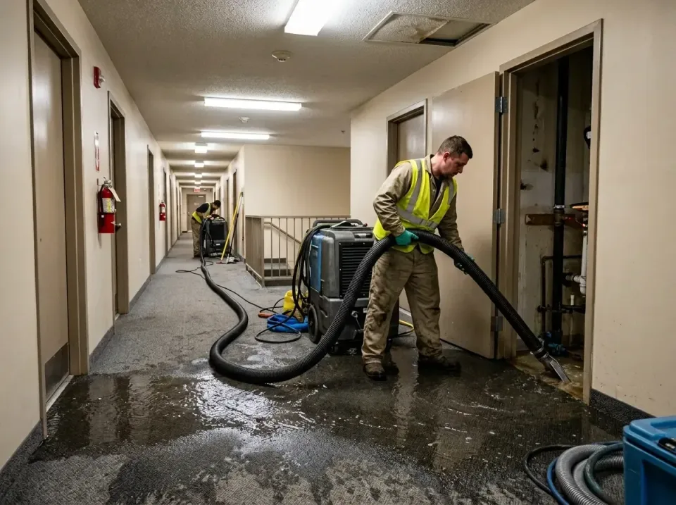 multi-unit-apartment-hallway-f-005 — frequently asked questions, Emergency Burst Pipe Water Extraction & Removal in Los Bano…